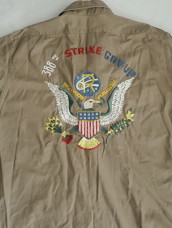 Ralph Lauren Other - Polo Ralph Lauren Mens XL Khaki Utility Shirt 388th Strike Group Embroidered